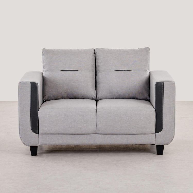 Berry Fabric 3+2 Seater Sofa Set - Grey