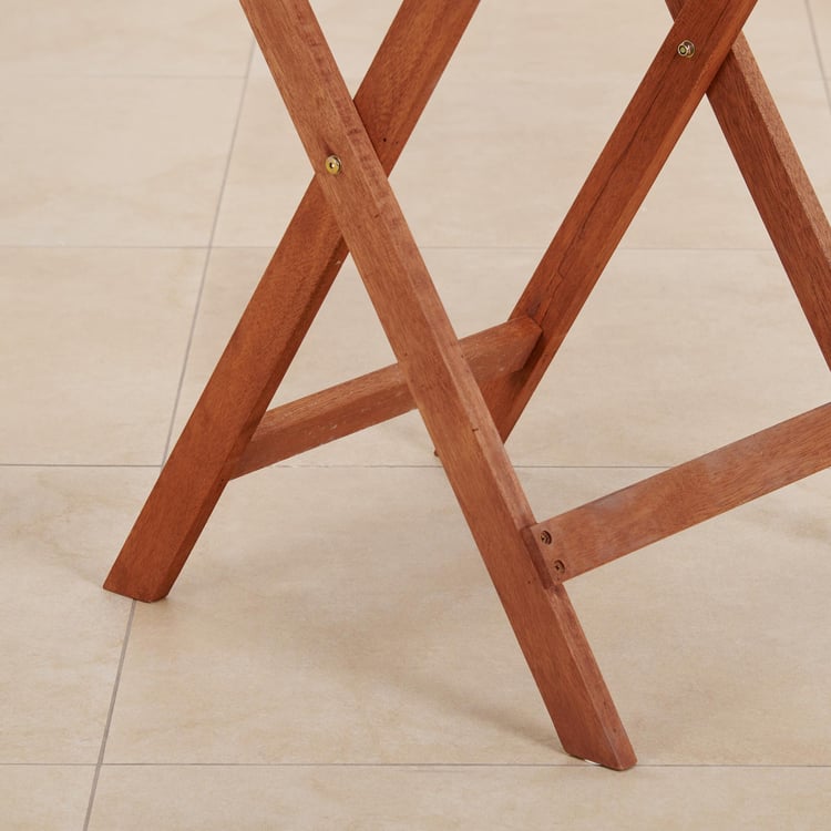 (Refurbished) Juliet NXT Mango Wood Folding Outdoor Table - Brown