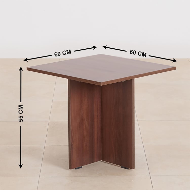 (Refurbished) Clary End Table - Brown