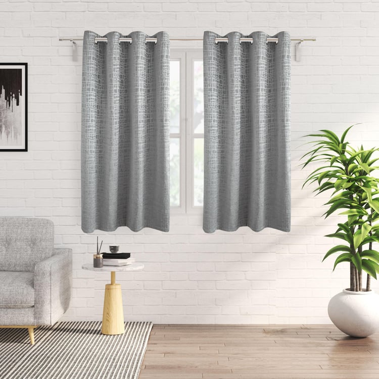 Calamus Jacquard Room Darkening Window Curtain