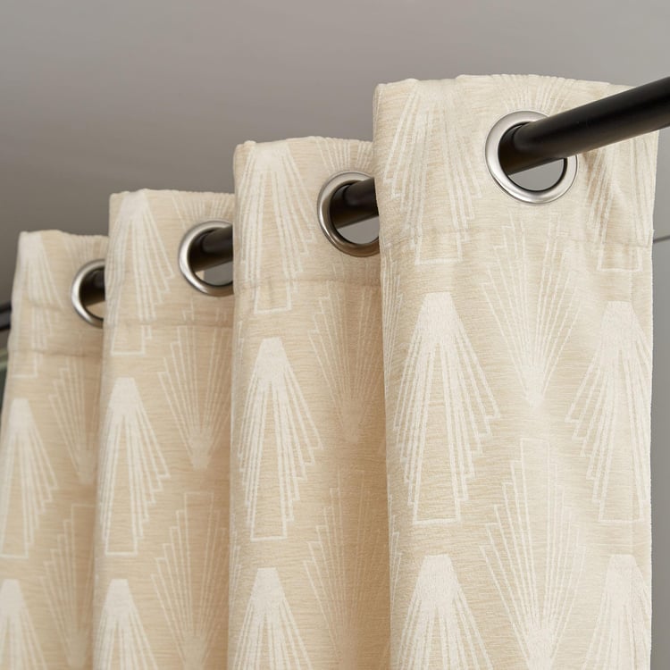 Calamus Jacquard Room Darkening Window Curtain