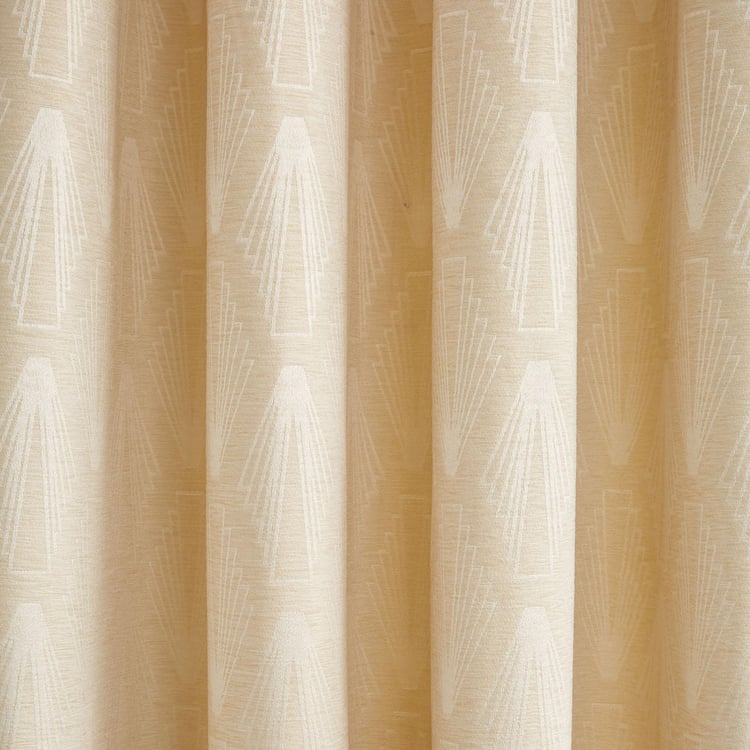 Calamus Jacquard Room Darkening Window Curtain