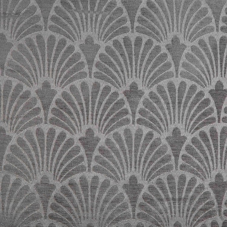 Calamus Scallop Velvet Finish Room-Darkening Door Curtain