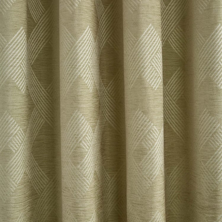 Calamus Jacquard Room Darkening Window Curtain