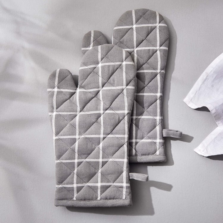 Chefs Special Set of 2 Cotton Oven Mittens