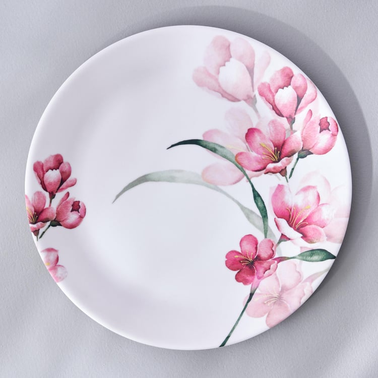 Spinel Set of 4 Melamine Printed Dinner Plates - 27.5cm