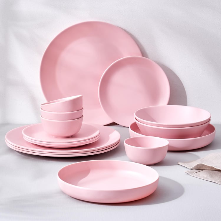 Spinel Set of 4 Melamine Dinner Plates - 27cm