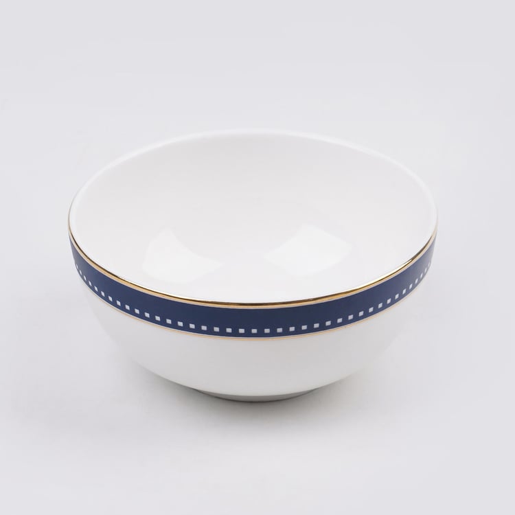 Altius Winter Sky Bone China Printed Katori - 180ml