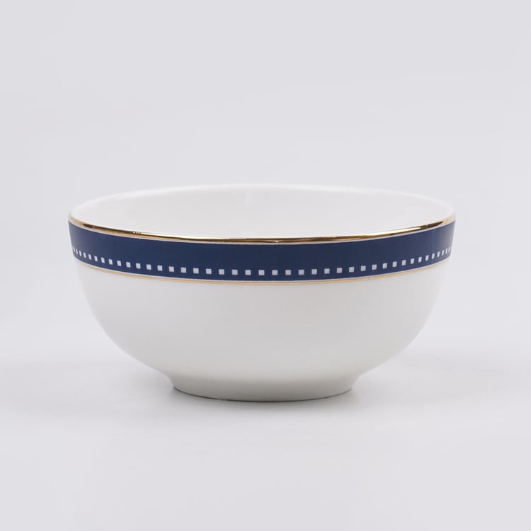 Altius Winter Sky Bone China Printed Katori - 180ml