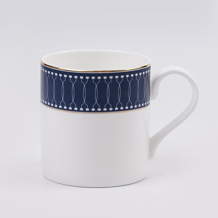 Altius Winter Sky Bone China Printed Mug - 350ml