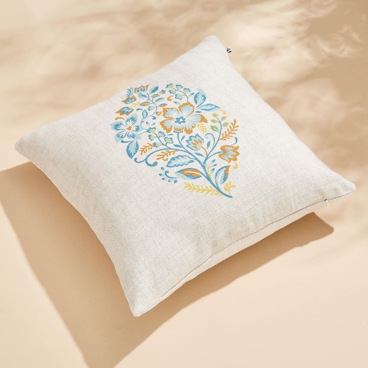 Mellow Bering Set of 2 Printed Cushion Covers - 40x40cm