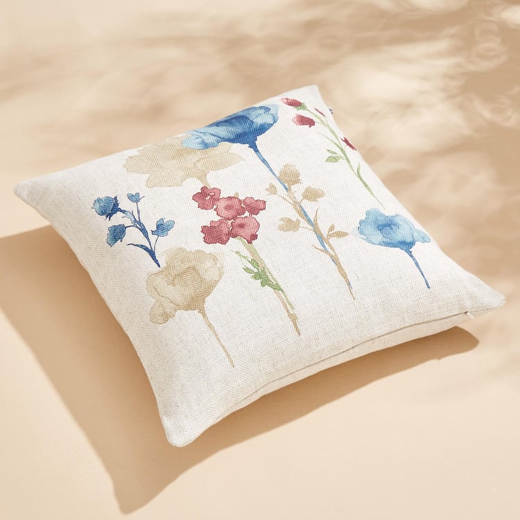 Mellow Breeze Set of 2 Printed Cushion Covers - 40x40cm