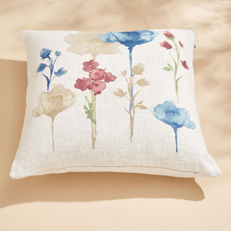 Mellow Breeze Set of 2 Printed Cushion Covers - 40x40cm