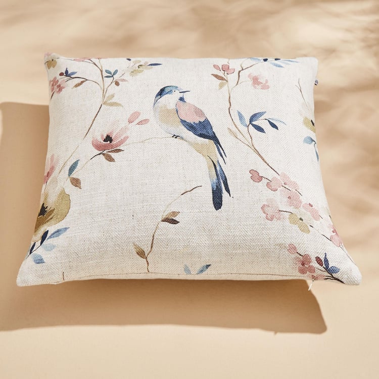 Mellow Elm Set of 2 Printed Cushion Covers - 40x40cm