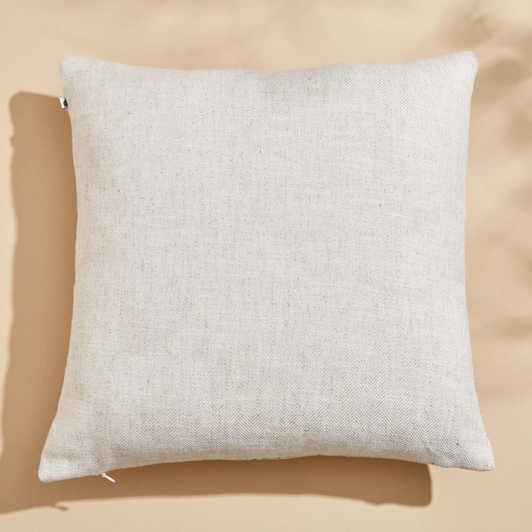 Mellow Elm Set of 2 Printed Cushion Covers - 40x40cm