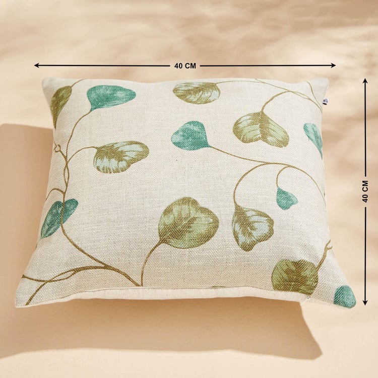 Mellow Syre Set of 2 Printed Cushion Covers - 40x40cm