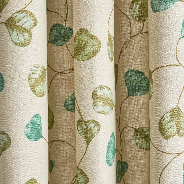 Mellow Syre 1Pc Printed Light Filtering Door Curtain