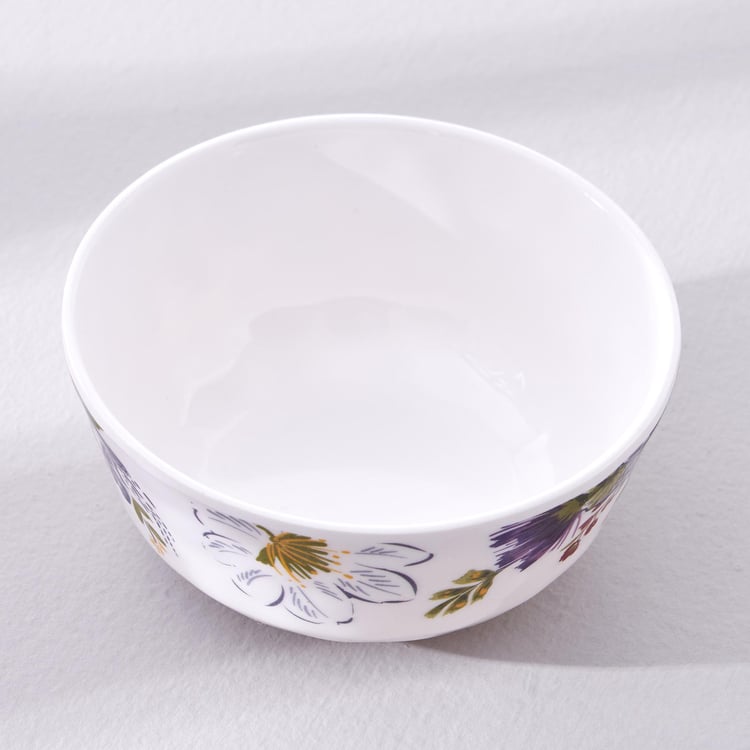 Meadows Theme Farah Melamine Floral Printed Bowl - 250ml