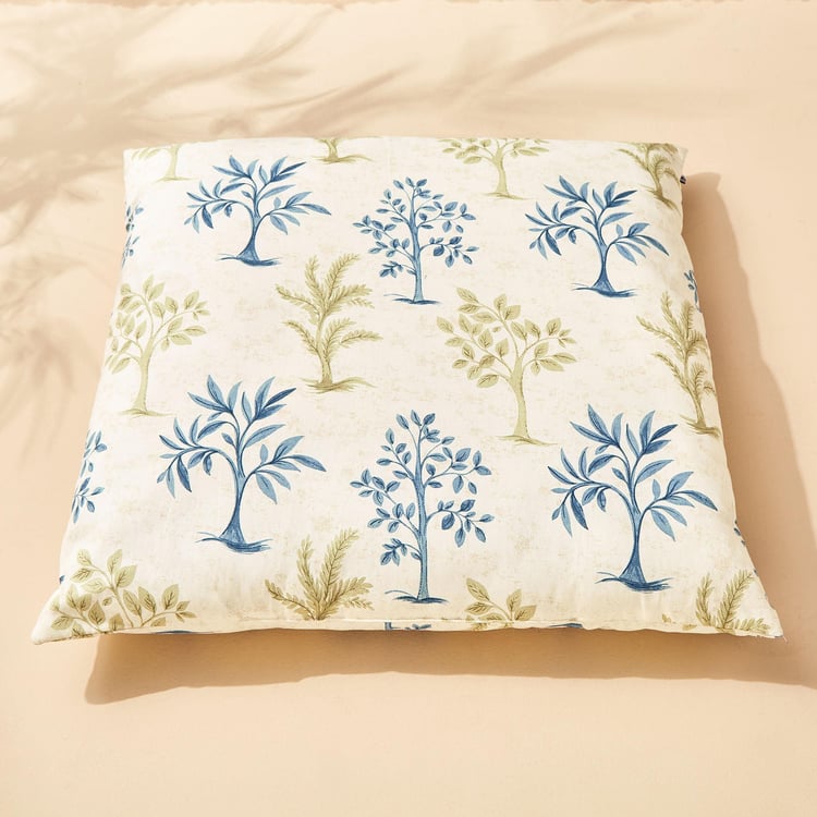 Ebony Grace Set of 2 Printed Filled Cushion - 65x65cm