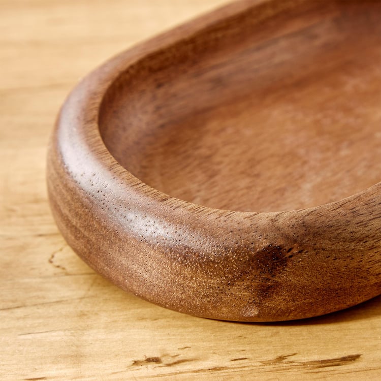 Noelle Natural Wooden Soap Dish