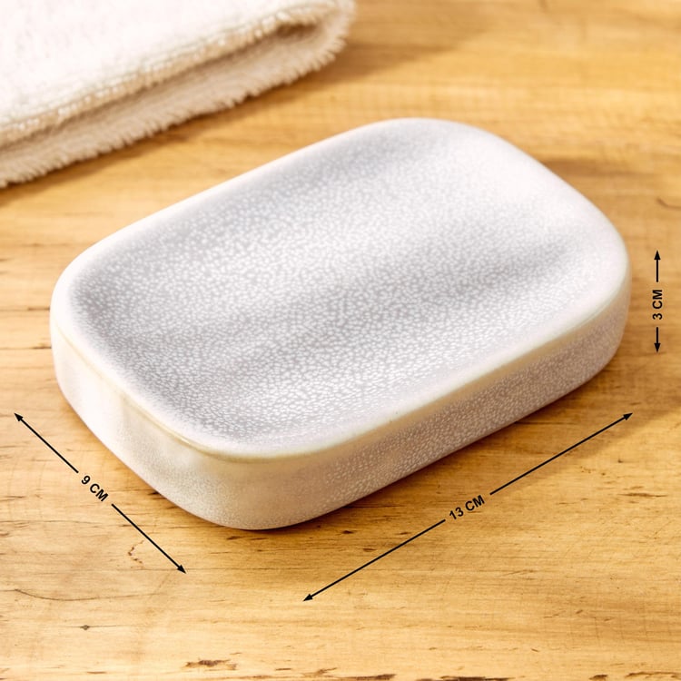 Noelle Reactive Ceramic Soap Dish