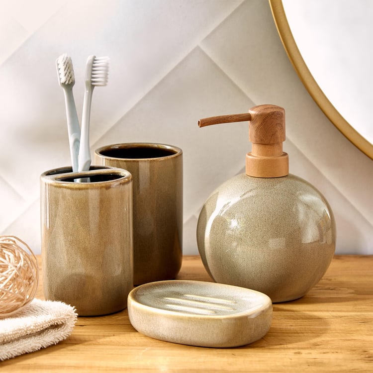 Noelle Reactive Ceramic Soap Dish