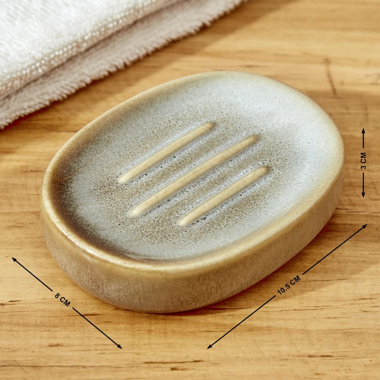 Noelle Reactive Ceramic Soap Dish