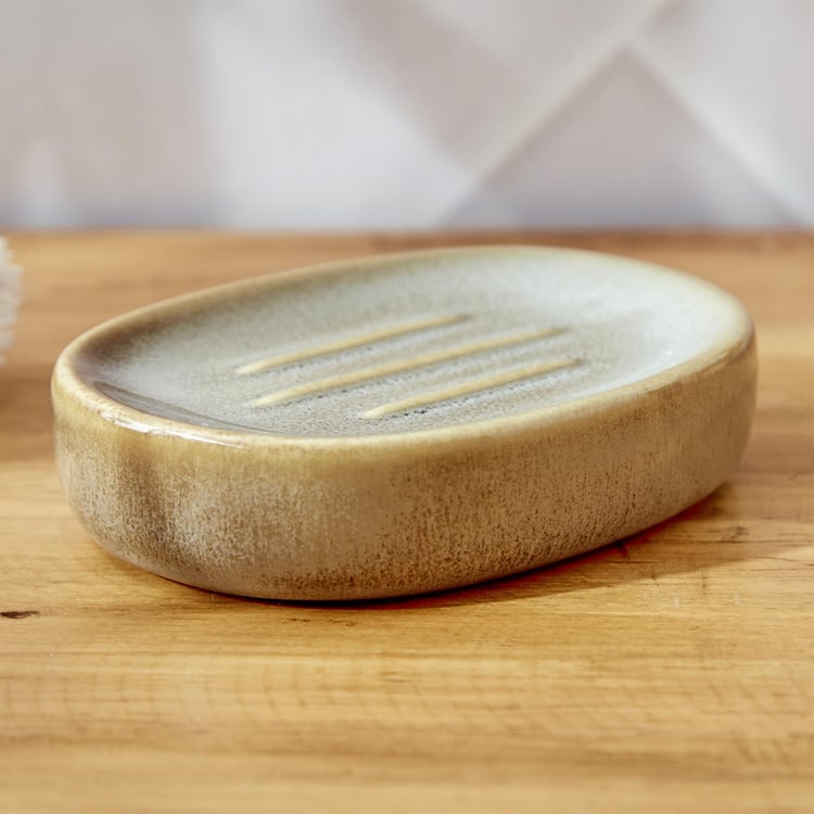 Noelle Reactive Ceramic Soap Dish