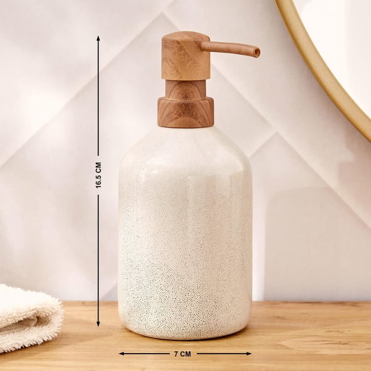 Noelle Reactive Ceramic Soap Dispenser - 400ml