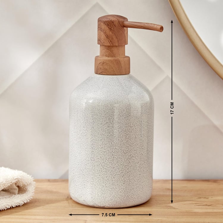 Noelle Reactive Ceramic Soap Dispenser - 400ml