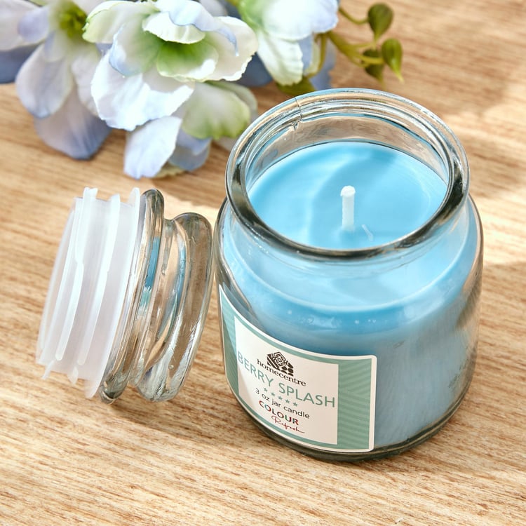 Colour Refresh Set of 2 Blueberry Scented Yankee Jar Candles