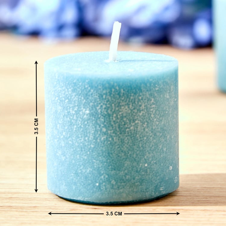 Colour Refresh Set of 6 Blueberry Scented Votive Candles