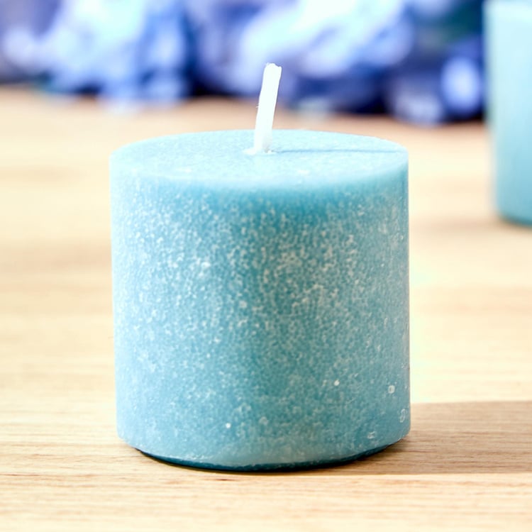 Colour Refresh Set of 6 Blueberry Scented Votive Candles