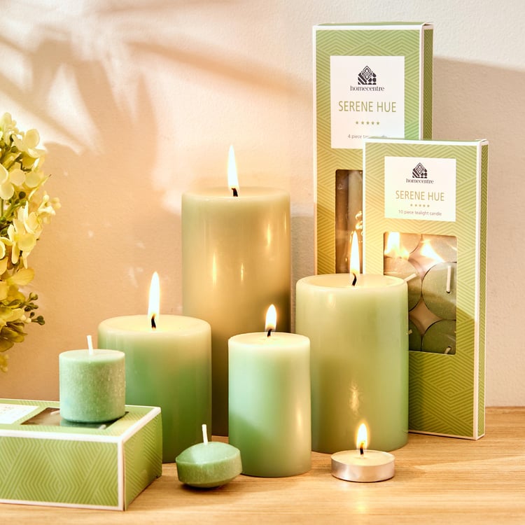 Colour Refresh Sea Breeze Scented Pillar Candle