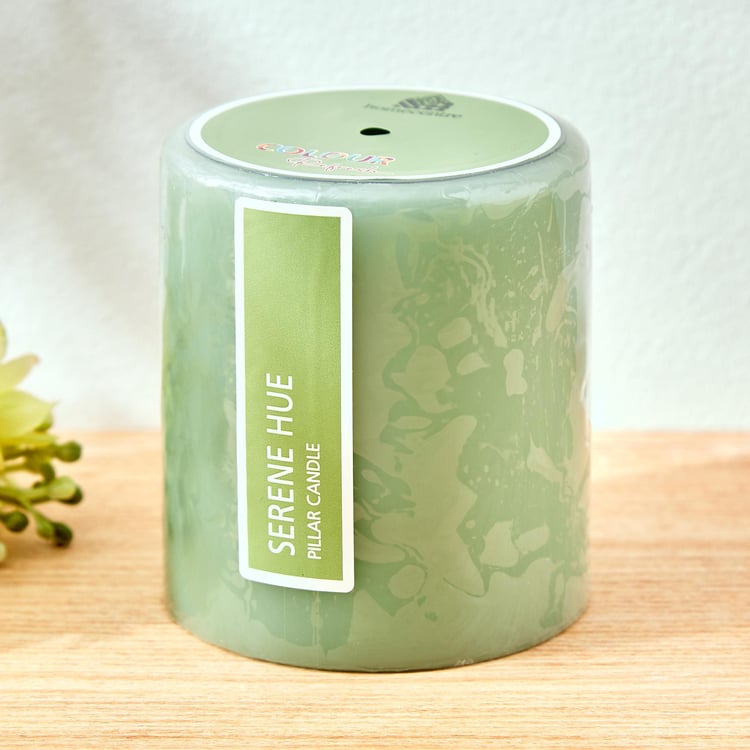 Colour Refresh Sea Breeze Scented Pillar Candle