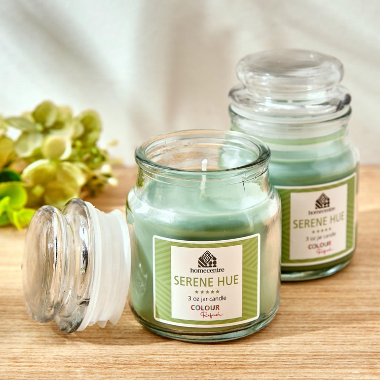 Colour Refresh Set of 2 Sea Breeze Jar Candles