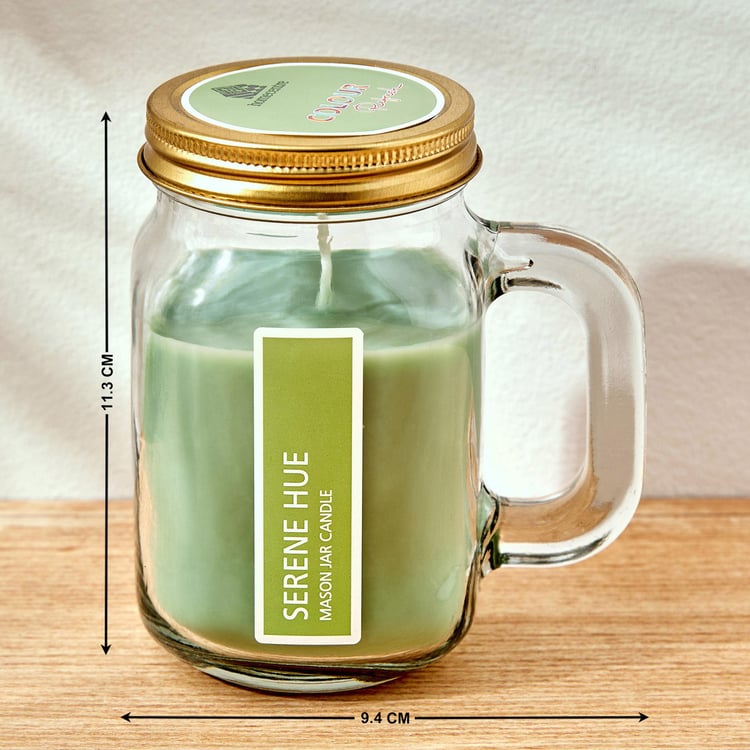 Colour Refresh Sea Breeze Scented Mason Jar Candle