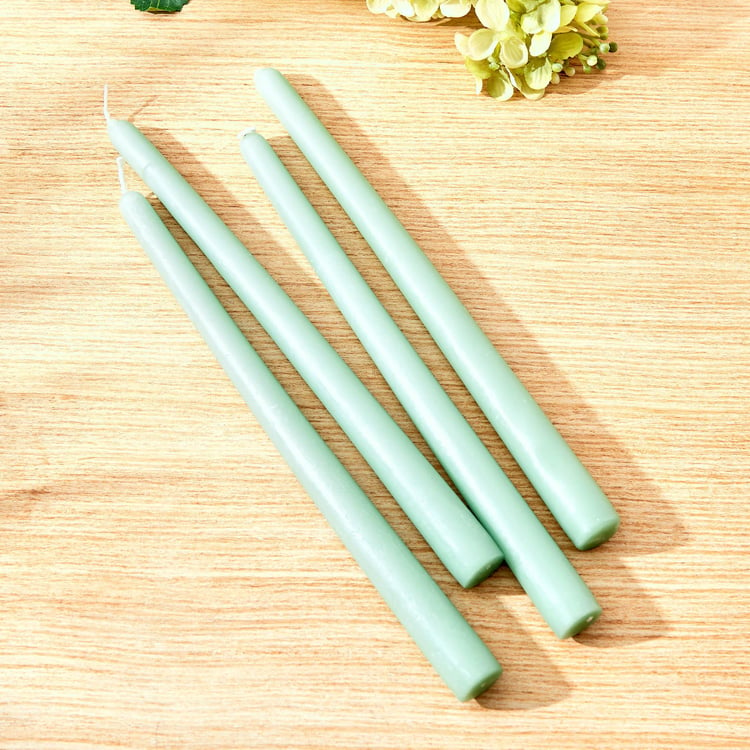 Colour Refresh Set of 4 Sea Breeze Tapered Candles