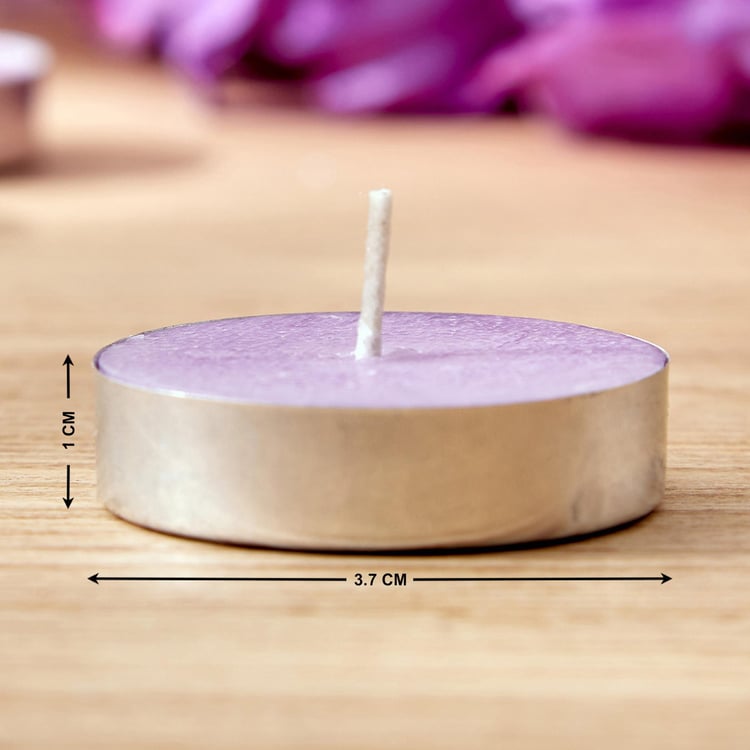 Colour Refresh Set of 30 Lavender Scented T-Light Candles