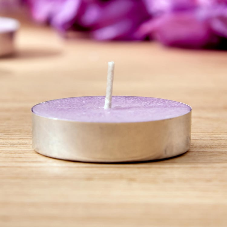 Colour Refresh Set of 30 Lavender Scented T-Light Candles