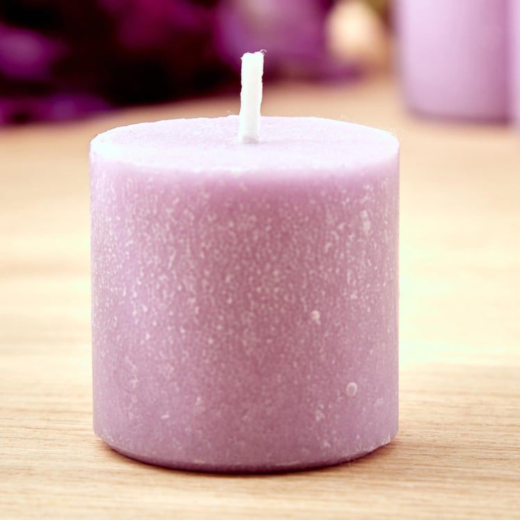 Colour Refresh Set of 6 Lavender Votive Candles