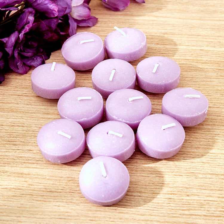 Colour Refresh Set of 12 Lavender Scented Floating Nuggets