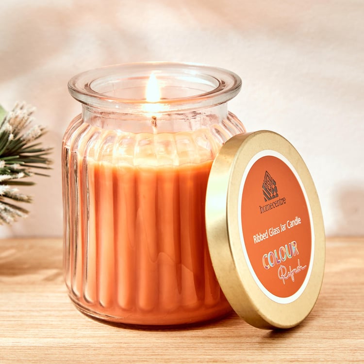 Colour Refresh Mandarin Scented Jar Candles