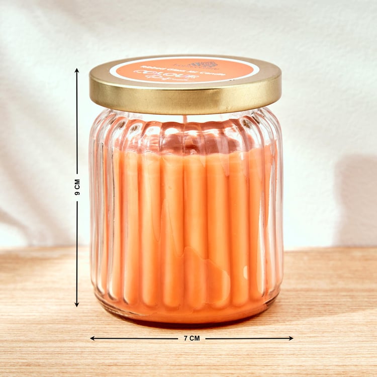 Colour Refresh Mandarin Scented Jar Candles