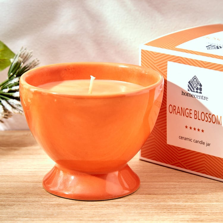 Colour Refresh Mandarin Scented Jar Candle