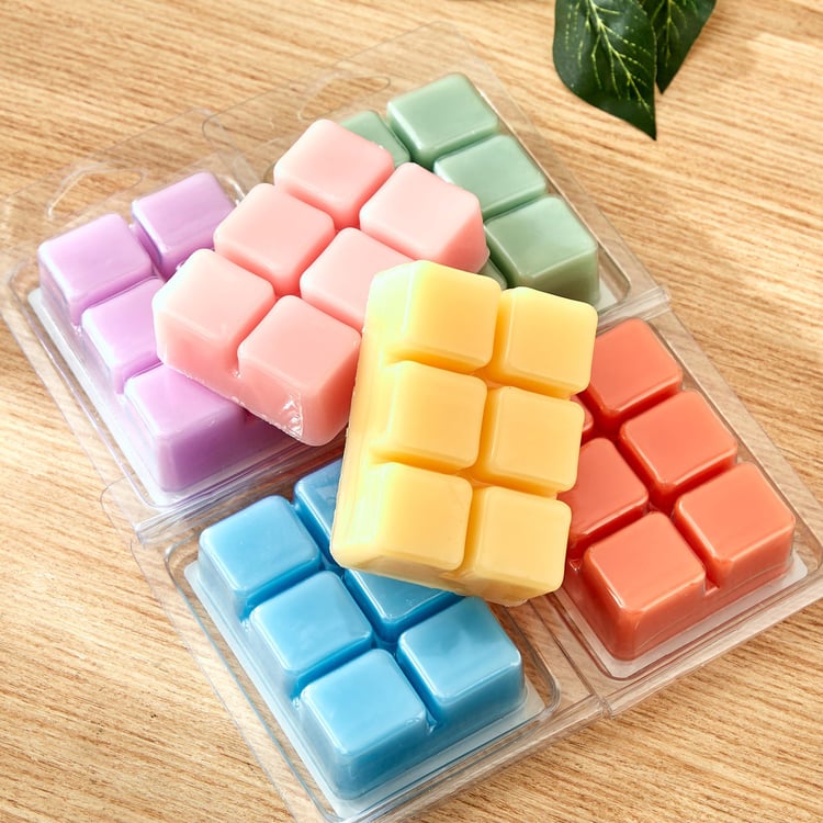 Colour Refresh Set of 6 Mandarin Scented Wax Melts