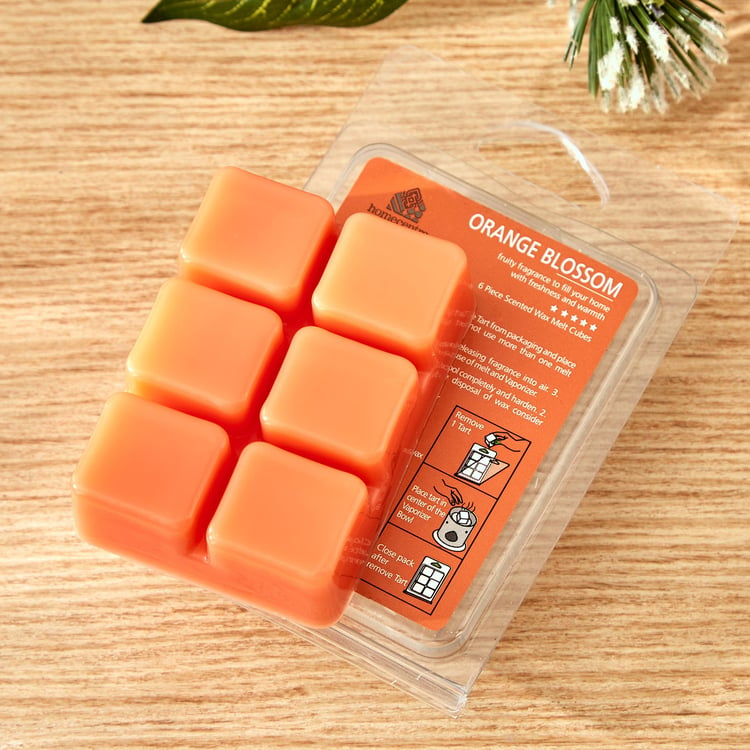 Colour Refresh Set of 6 Mandarin Scented Wax Melts