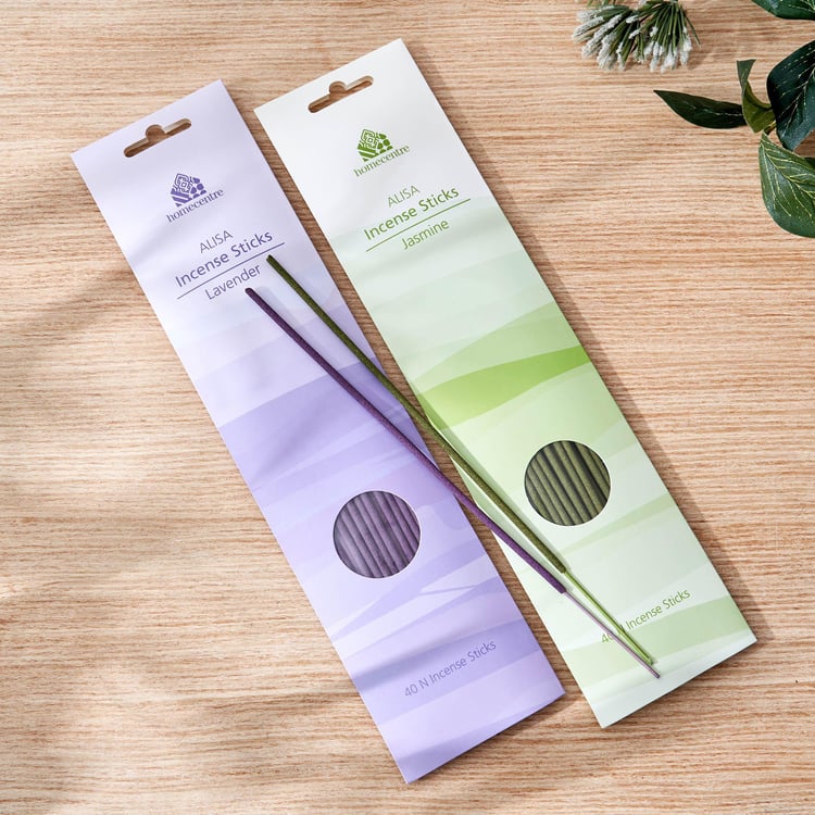 Alisa Set of 2 Lavender and Jasmine Incense Sticks Combo