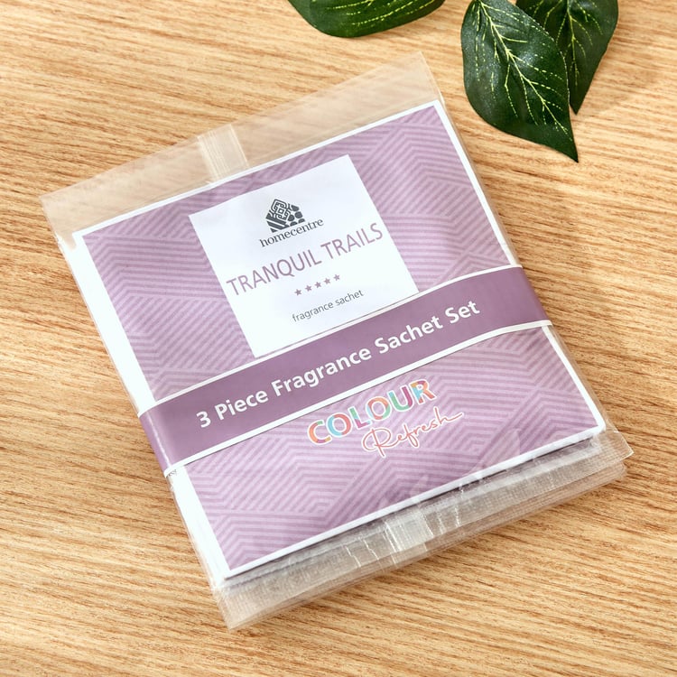 Colour Refresh Set of 3 Lavender Fragrance Sachets - 10g