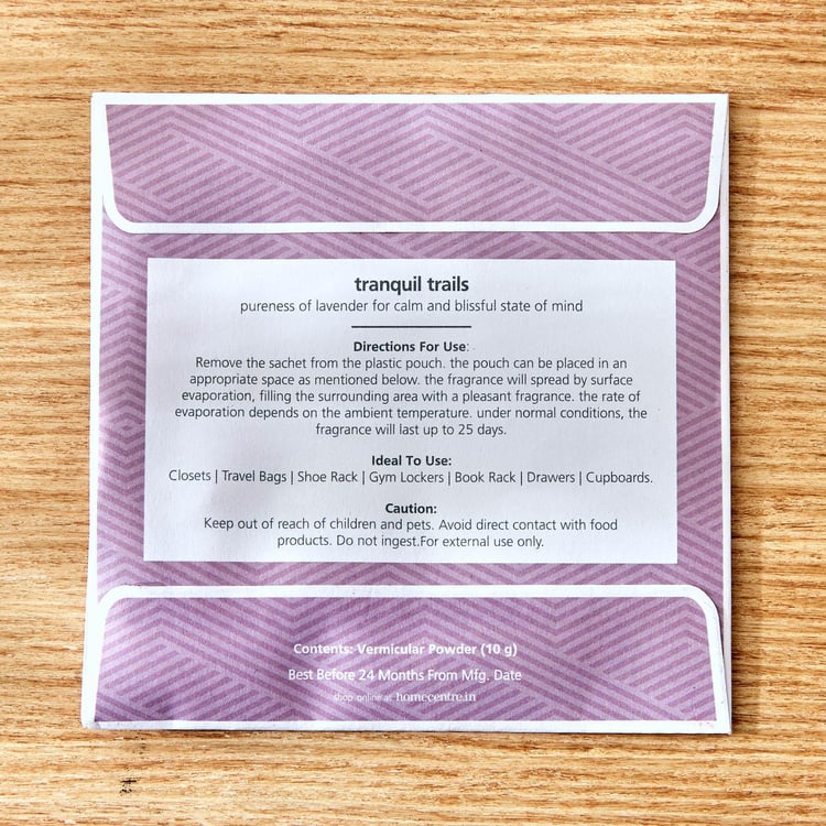 Colour Refresh Set of 3 Lavender Fragrance Sachets - 10g